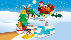 LEGO Duplo: Новый год 10837 — Santa's Winter Holiday — Лего Дупло