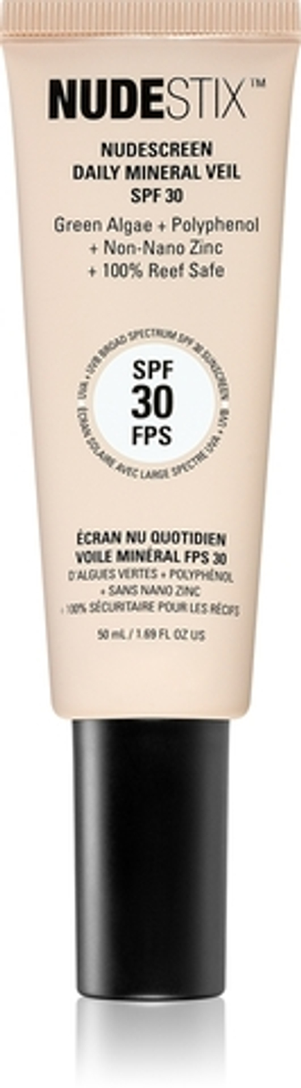 Nudestix Nudescreen Daily Mineral Veil SPF 30 - Крем защитный на день SPF 30 оттенок Nude, 50 ml