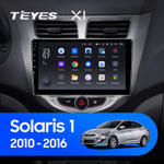 Teyes X1 9" для Hyundai Solaris 2010-2016