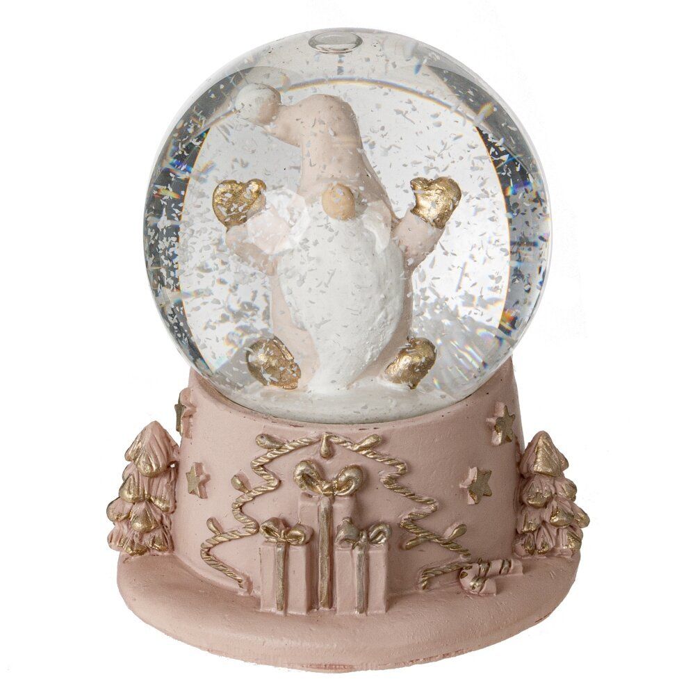 GAEM Фигурка декор в стекл шаре "Гном", D5 см, L5,5 W5 H6 см, 2в.