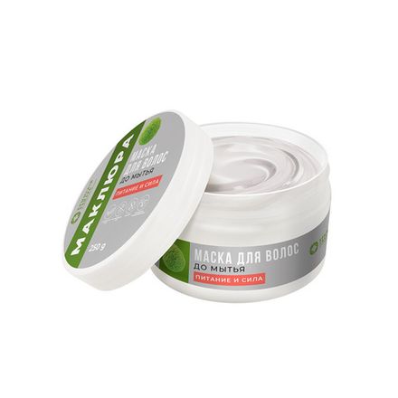 Маклюра Маска для волос "Питание и сила" до мытья