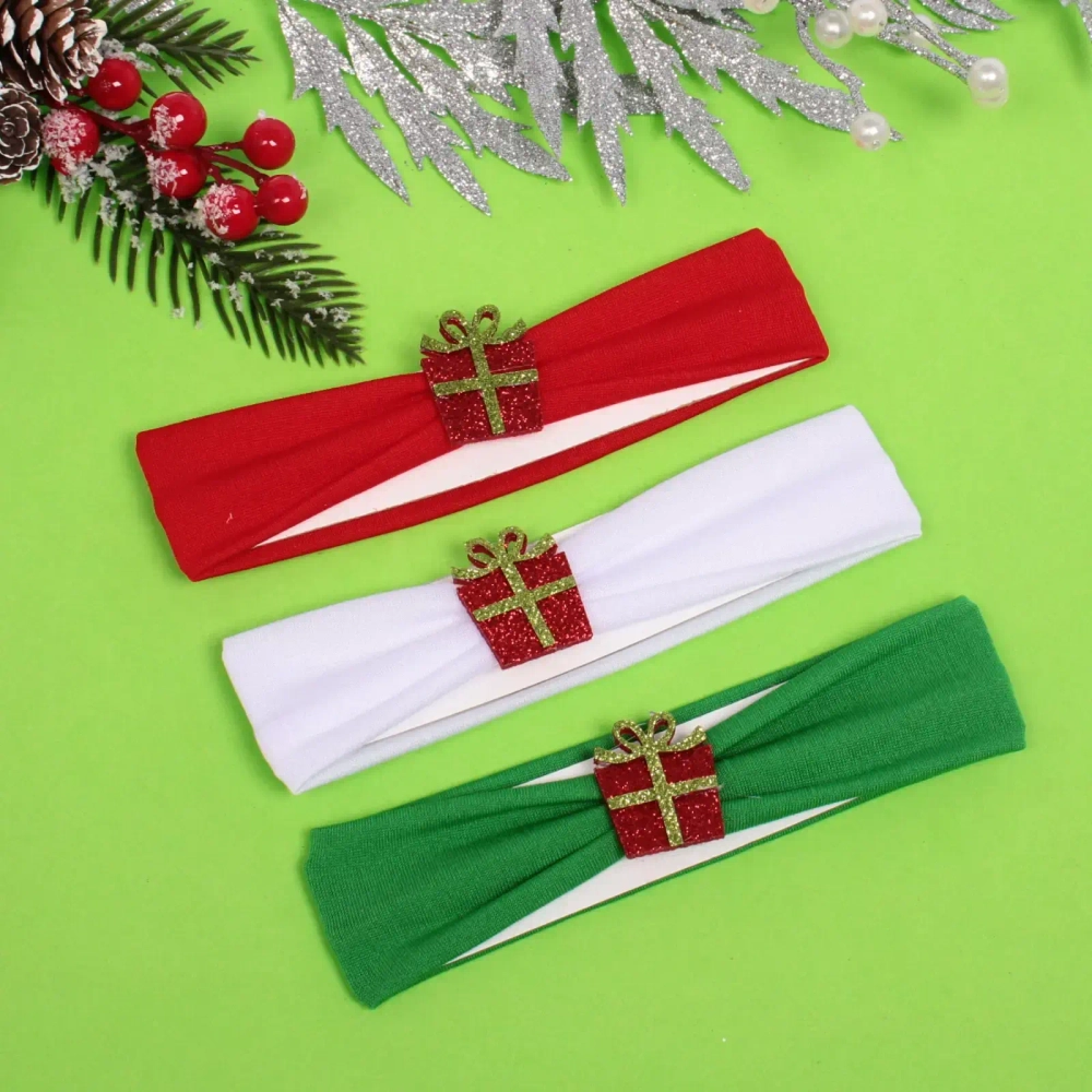 Повязка на голову детская «New Little Mi Mi - Рождественское чудо», микс 3 цвета, 4*16.5см