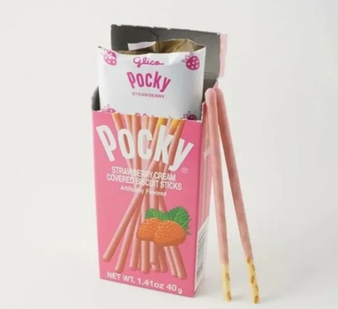 Поки. Палочки клубничное Таиланд