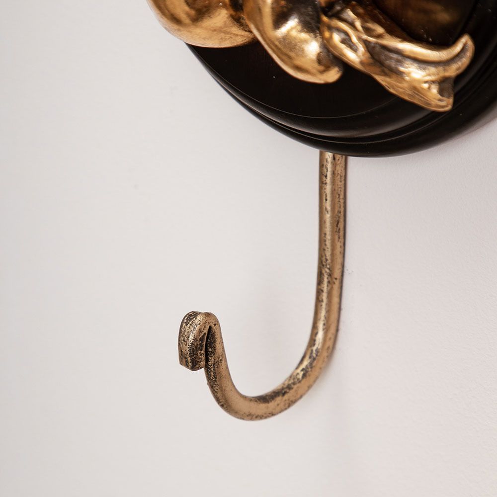 Настенный крючок Нежность Бронза