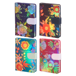 Записная книжка Basir на магните, формат А5, серия "Flower of Dream", переплет 7БЦ, 19*13 см, 112 листов, ассорти