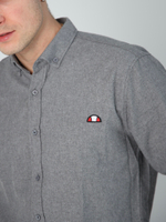 Рубашка Город Горький серая с нашивкой