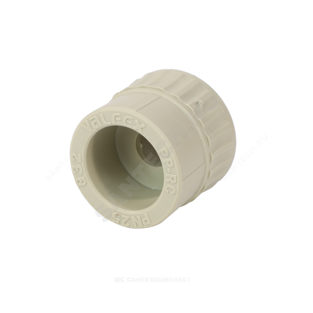 Муфта PP-R комбинированная серая Дн 32х3/4" НР VALFEX 10130132Г