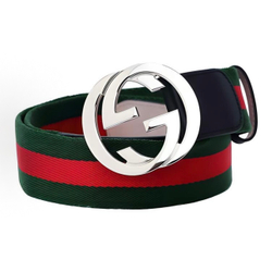 Ремень Gucci Interlocking G Black Red Belt