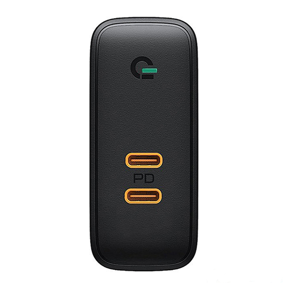 Сетевое зарядное устройство Aukey PA-D5 Focus Duo, PD, 63 Вт черный