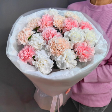 Букет из 17 диантусов