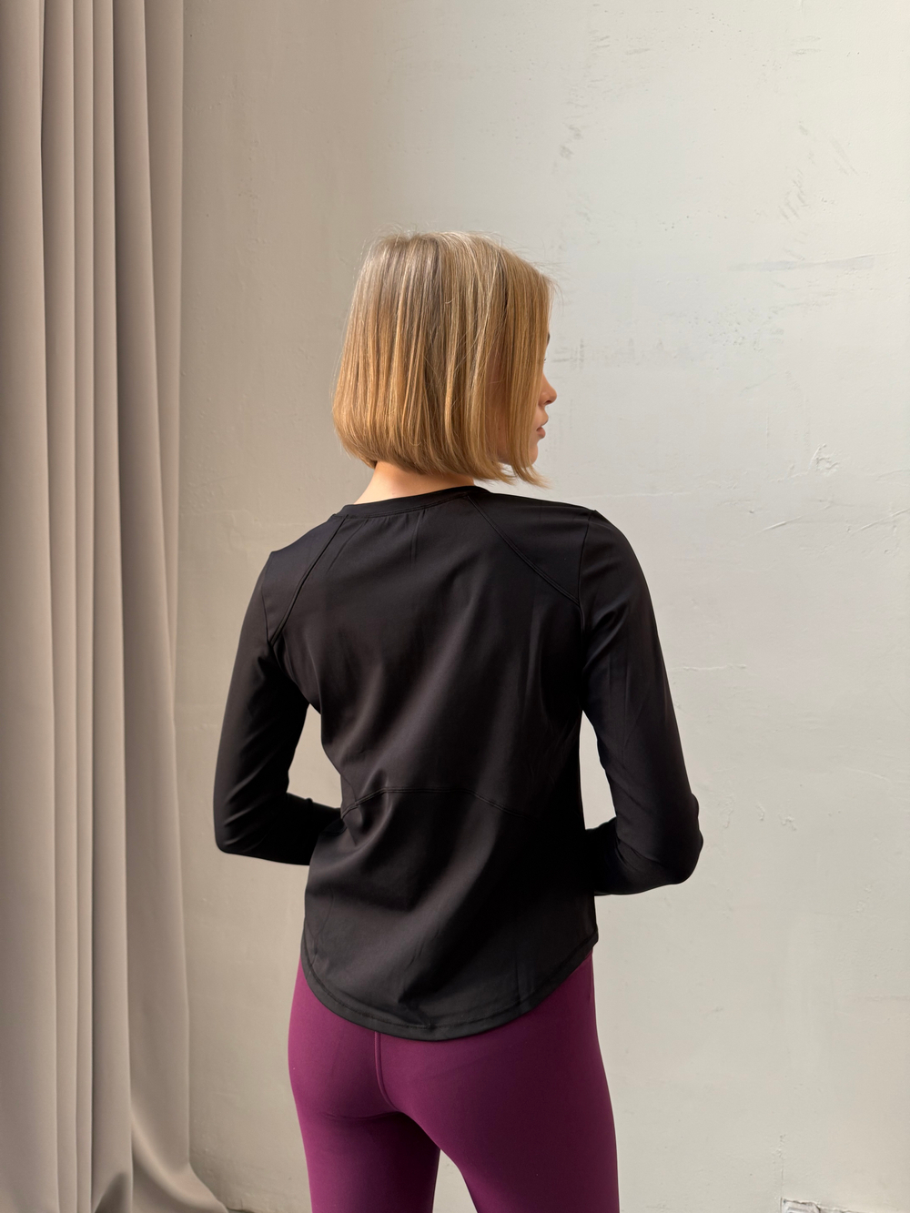 ЛОНГСЛИВ CRY (черный)