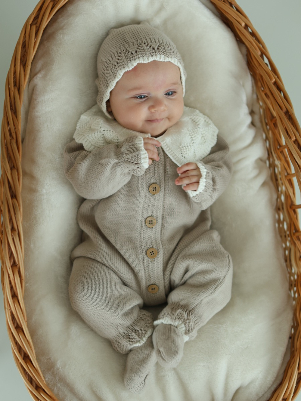 Костюм «Классика», Бежевый и кремовый