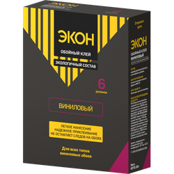 Клей для обоев Экон 1312333 Виниловый 200 гр. | Экон