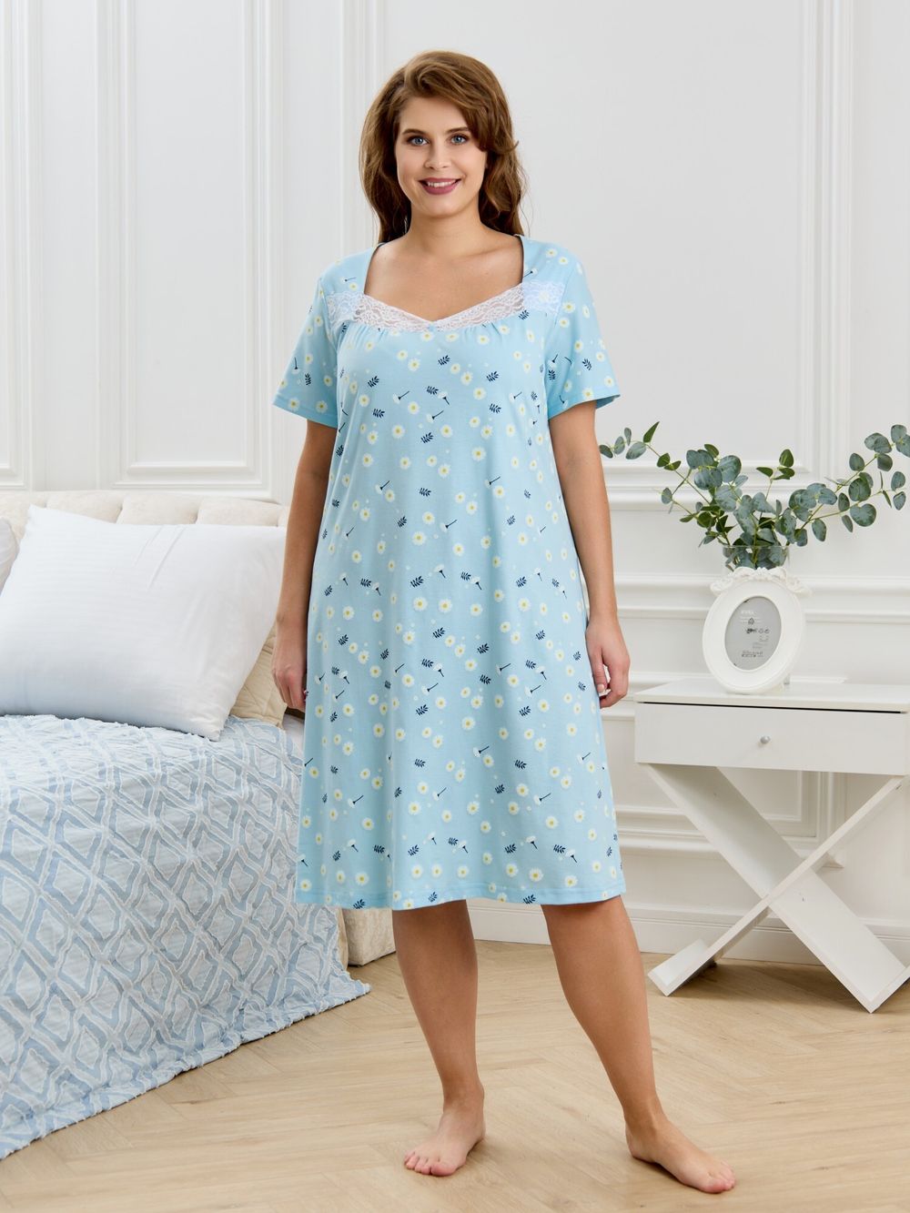Ночная сорочка Мадера-1 Виотекс РОМАШКА