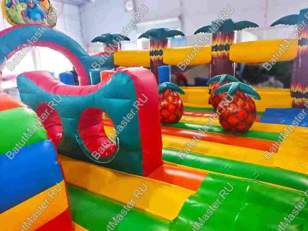 Коммерческий надувной батут Приключения динозавров