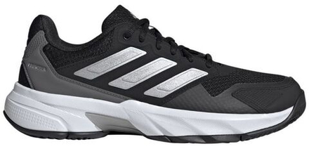 Женские теннисные кроссовки Adidas CourtJam Control 3 W - core black/silver metallic/grey four