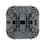 Выключатель 2х-клавишный IP20 10А 250В белый Quteo Legrand