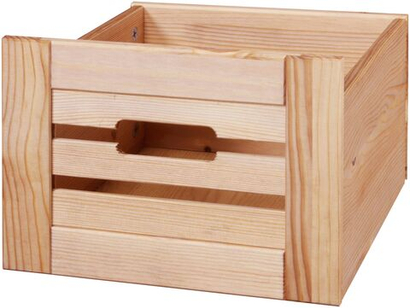 Комплект корзин для хранения предметов, сосна