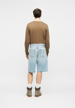 Carhartt WIP LANDON ROBERTSON - Джинсовые шорты - Белый