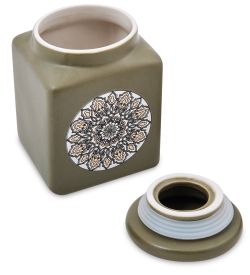 TJ-11/3 Керамическая банка мал. с крышкой