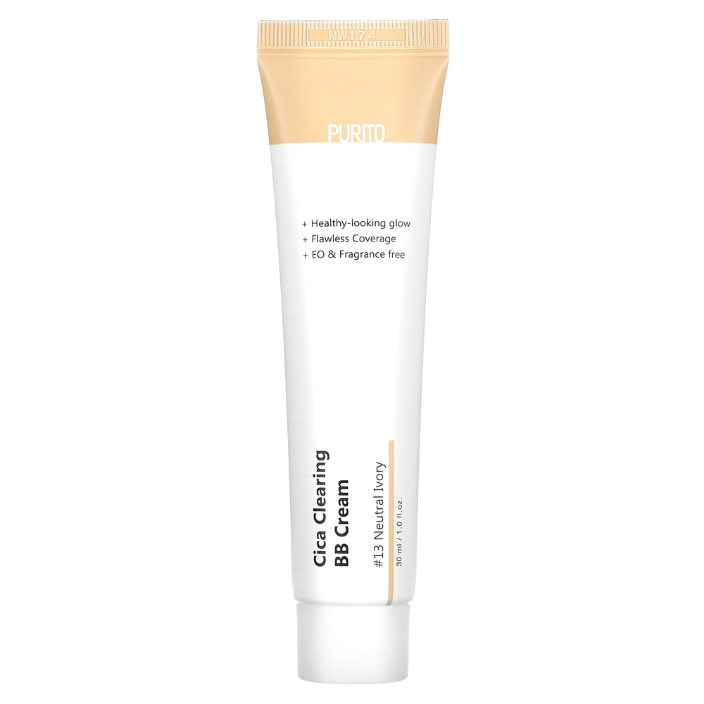 BB-крем для чувствительной кожи с экстрактом центеллы Purito Cica Clearing BB Cream — тон 13