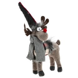 GAEM Игрушка набивная "Олень", L25 W12 H41 см