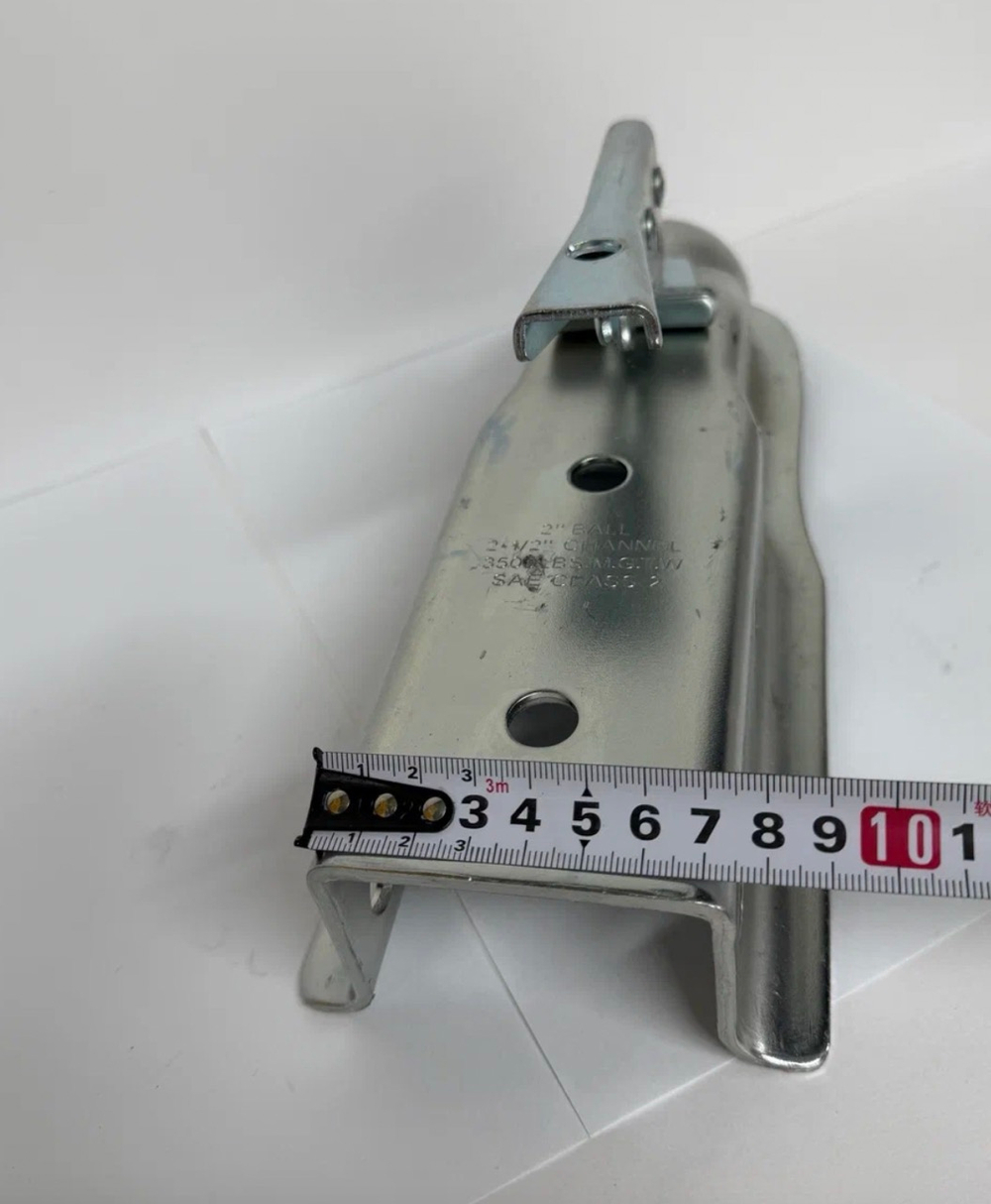 Замок сцепной на прицеп для фаркопа квадрат 65 мм 1587 кг, под шар 2 дюйма (~50.8 мм) (1 шт.) -