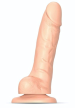 Телесный фаллоимитатор Strap-On-Me Sliding Skin Realistic Dildo size S (Цвет: телесный)