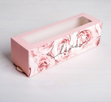 Коробка складная «Love», 18 х 5,5 х 5,5 см