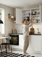 Модуль кухонный навесной, 120х31х75, Кнок, кухонный гарнитур, белый, IKEA, KNOXHULT