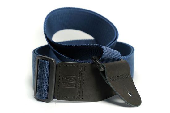 MB5031-022 Ремень для гитары, нейлоновый, темно-синий, Mamba straps