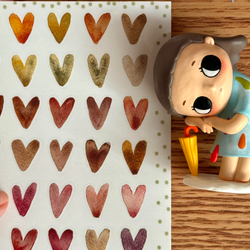 стикерпак "нежные сердечки"