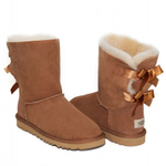 Угги Bailey Bow Short Chestnut
