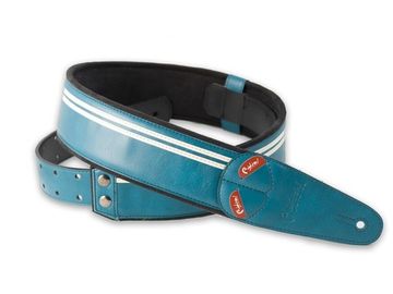 Ремень для гитары RightOn Straps Steady Mojo Race Teal 8401070110088
