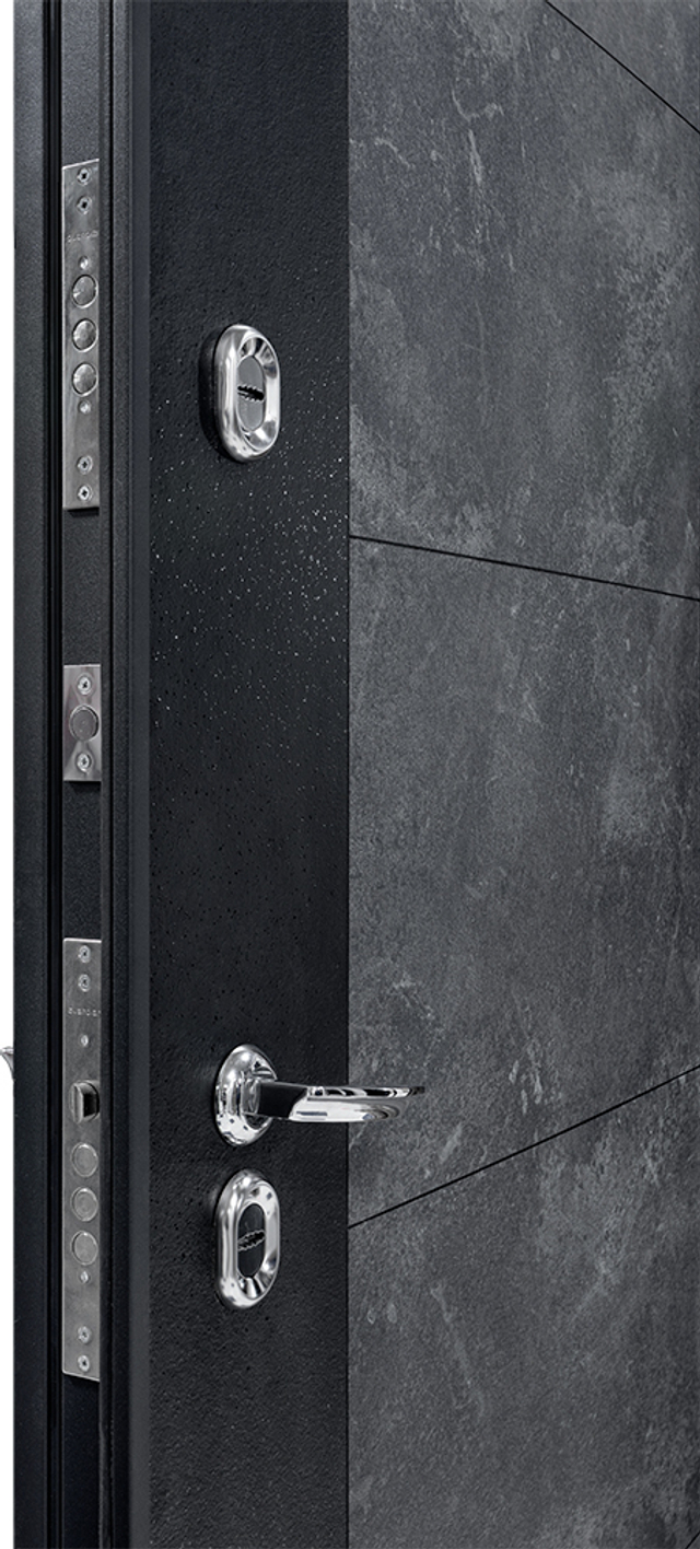 Входная дверь ДК-15 Термо Софт черный