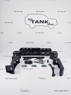 Площадка на 5-ое колесо MEIKA (AK1) с лесенкой MEIKA (AK11) и боковым креплением MEIKA(AK12)