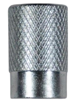 Колпачки на ниппель вентиль серебристые 2 штуки