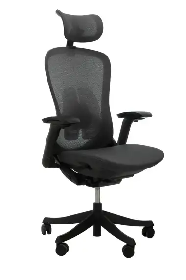 Офисное кресло SPARX FT-4 Enigma Black / Black (Mesh / Fabric , черный)