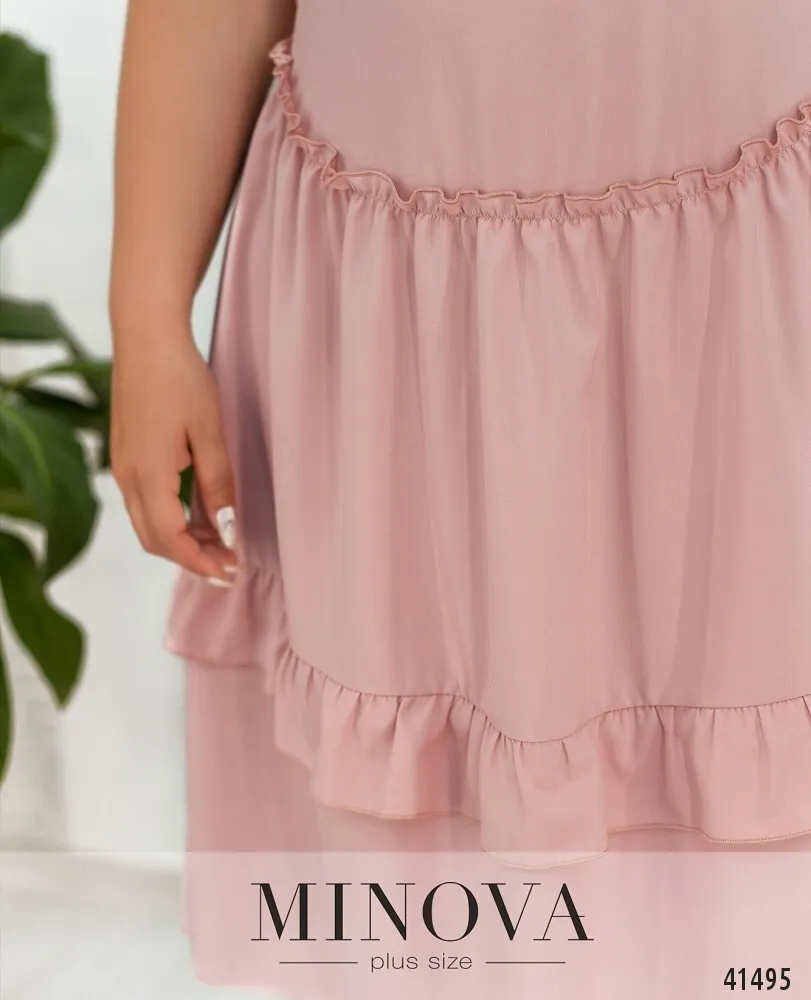 Платье 20-11-пудровый Minova