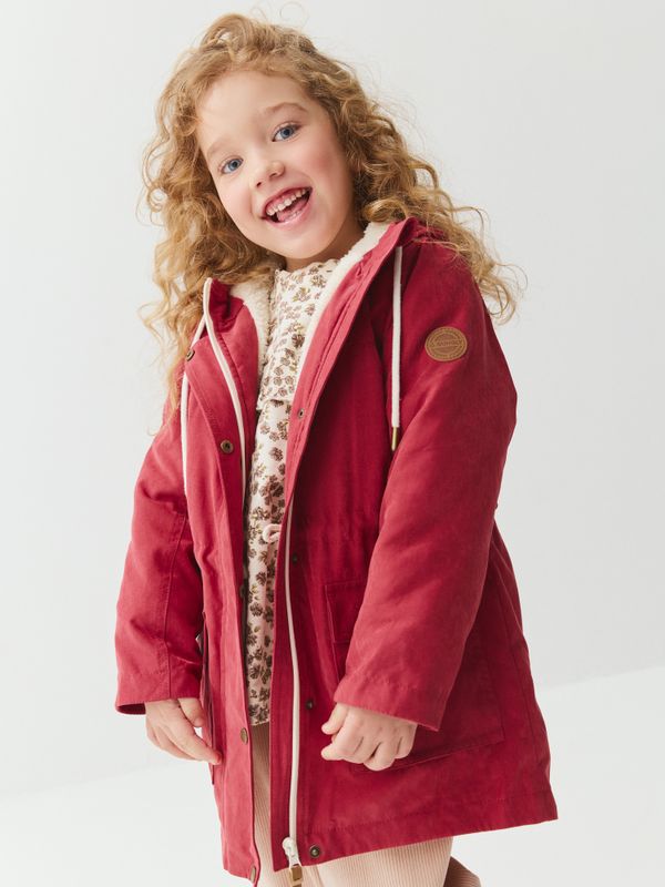 Парка демисезонная на меху 