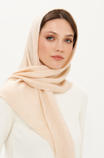 8421 Косынка женская (персиковый)