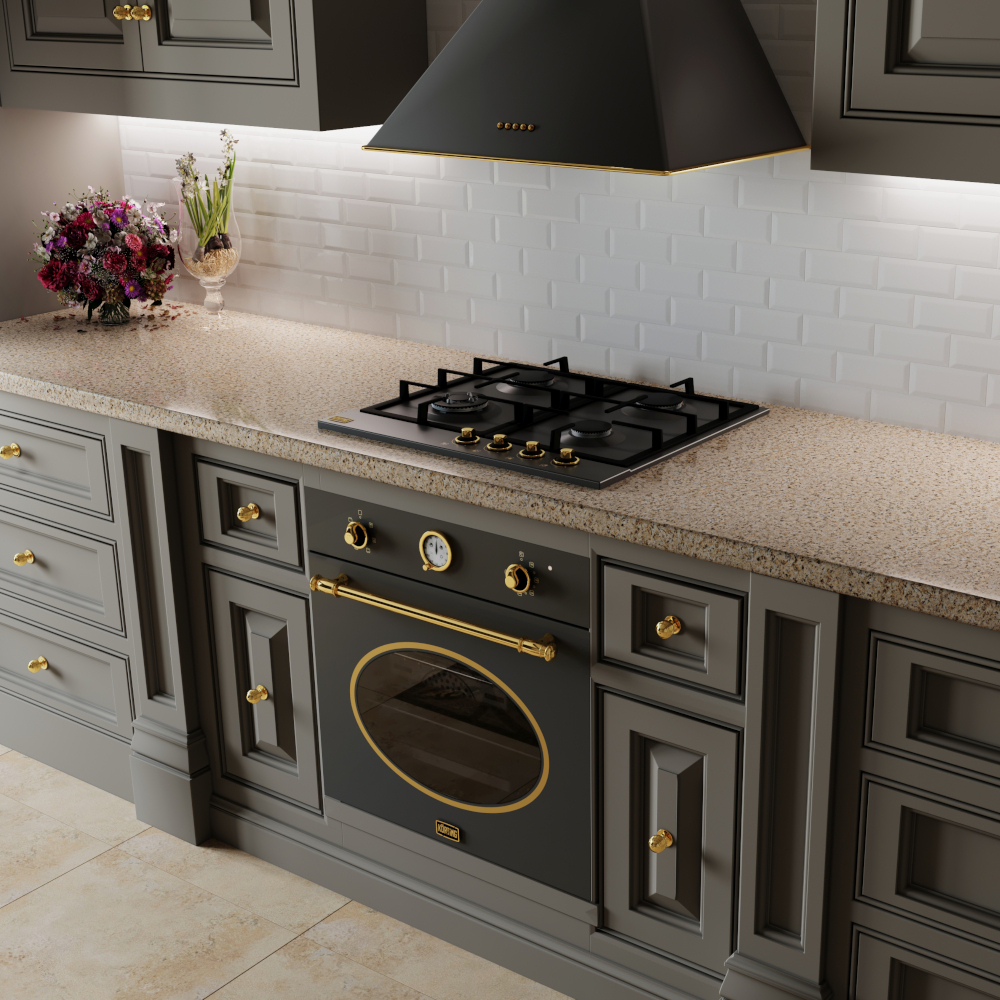 Электрический духовой шкаф Korting OKB 461 CRGN фото 6