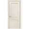 Купить Межкомнатная дверь эмаль Лайн 3/2 Багет слоновая кость глухая