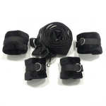 БДСМ набор для кровати, бандаж для фиксации рук и ног.