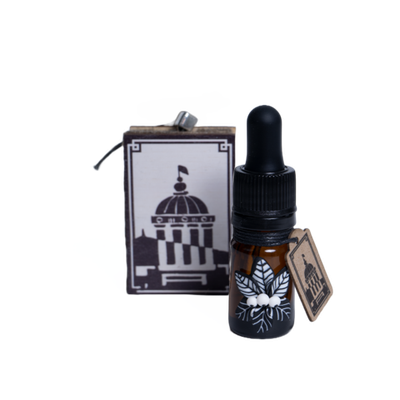 Диффузор для автомобиля из натурального войлока + флакон с ароматом "Эолова арфа"