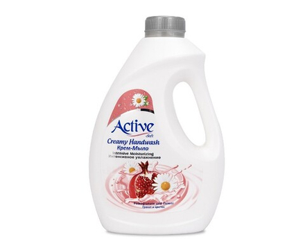ACTIVE ИРАН / Жидкое крем-мыло с витамином B5 "Ромашка и Гранат", 2000 м х 6