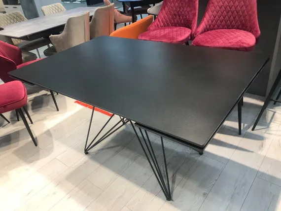 Стол раздвижной Everest 160-220х90 см, черный камень