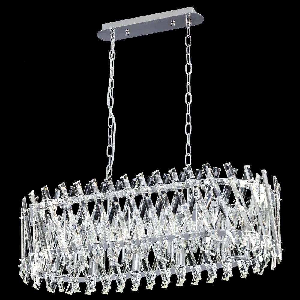 Citilux Ингвар CL334301 Люстра подвесная хрустальная Хром
