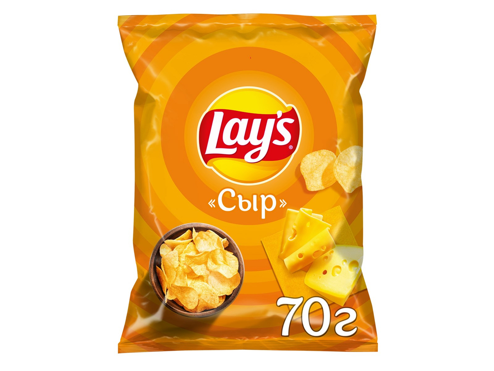 Чипсы LAYS СЫР 70гр