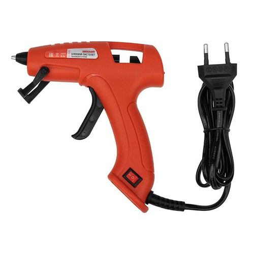 Клеевой пистолет 7мм 20Вт 3-5мин Варяг 20/7